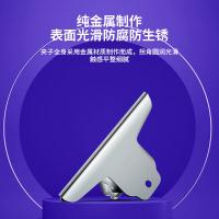 得力（deli） 9532 山形铁票夹  102mm 3只装 （单位：包） 银色