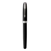 派克 卓尔磨砂黑白夹宝珠笔  0.7mm  （单位：支） 黑色