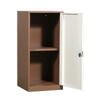 臻远 ZY5062202 钢制文件柜单门矮柜 85*40*39cm（单位：台）咖色