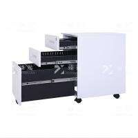 臻远 ZY-HDGB-08 文件柜 钢制活动柜办 三抽一字扣手款 39*50*60cm（单位：台）白色