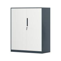 臻远 ZY5062275 钢制窄边铁门文件柜 90*40*76cm（单位：台）灰白