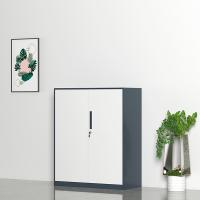 臻远 ZY5062275 钢制窄边铁门文件柜 90*40*76cm（单位：台）灰白
