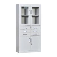 臻远 ZY5062231 钢制文件柜 中六斗器械柜 85*39*185cm（单位：台）灰白色