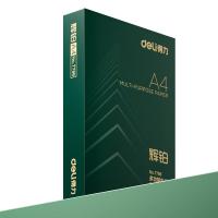 得力（deli）7786 辉铂复印纸 A4 80G 500张/包 单包装（单位：包）白