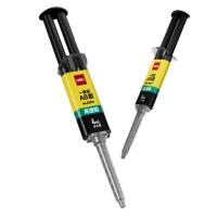 得力（deli）53573 一体式透明AB胶 4ml 1卡 （单位：卡）黄色 新老款产品随机发货