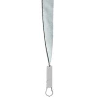优和（UHOO）6722 工牌挂绳 涤纶、K胶材质 夹扣 460mm*15mm 12根/包 (单位：包) 灰白色