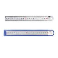 得力（deli） 8462 钢直尺 20CM 银白 (单位:把)