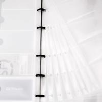 得力（deli） 5780 商务活页名片册名片夹 文件夹 300个名片袋 黑色（单位：本）