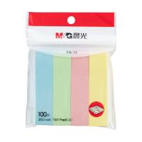 晨光（M&G）YS-13 76*19mm 四分条优事贴 400张/包（单位：包）4色