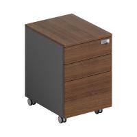 臻远 ZY-SY-171 活动柜矮柜 40*50*62.5cm（单位：台）胡桃色