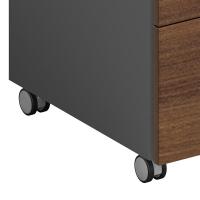 臻远 ZY-SY-171 活动柜矮柜 40*50*62.5cm（单位：台）胡桃色