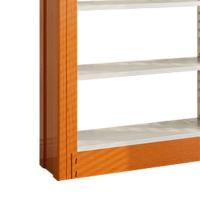 臻远 ZY5060922 图书架 190*30*200cm 黄转印 (单位:组)