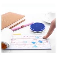 晨光（M&G） AYZ97512 快干印台 产品尺寸:80*80*20mm （单位：个）蓝色