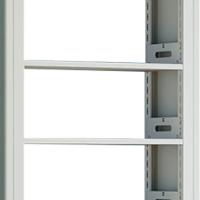 臻远 ZY5060901 图书架 100*30*200cm 白色 (单位:组)