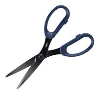 得力（deli） 77794 黑刃剪刀 210mm 1把（单位：把）蓝