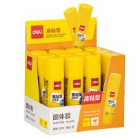 得力（deli）7090 PVP固体胶水 15g/支 12支/盒 （单位：盒）白