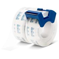 得力（deli）30039 透明胶带切割器套装 18mm*20m*50um  2卷/卡 （单位：卡）高透