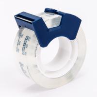 得力（deli）30039 透明胶带切割器套装 18mm*20m*50um  2卷/卡 （单位：卡）高透
