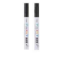 得力（deli）S558 油漆笔 12支/盒 2mm（单位：盒）黑色