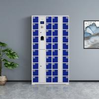 臻远 ZY5071406 文件柜40门手机柜指纹系统 99*30*180cm（单位：台）蓝色