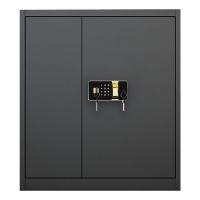 臻远 ZY5062410 单节指纹锁带斗保密柜 90*42*95.5cm （单位：台）黑色