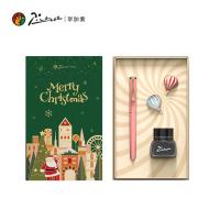 毕加索（pimio）PS-620 糖果粉绵蜜桃款套装 （圣诞限定款） 钢笔+墨水（单位：套）