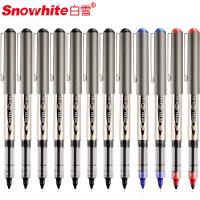 白雪（snowhite） PVN-166 走珠笔 0.5mm 12支/盒(单位：盒) 黑8+蓝2+红2混色