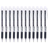 晨光（M&G） AKP61115 拔帽热可擦中性笔 0.5mm  （单位：盒） 黑色