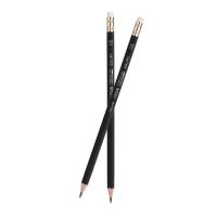 得力（deli）书写铅笔  174mm 绘画涂鸦S955 HB 12支/盒（单位：盒）黑色