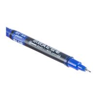 晨光（M&G）APMU2831B 粗细双头记号笔1.5+0.5mm 双头/12支装（单位：盒）蓝色