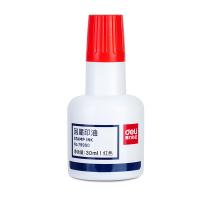 得力（deli）79900 回墨印油  30ml （单位：瓶） 红色