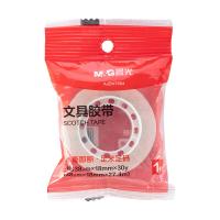 晨光（M&G） AJDN7664 高透易撕小胶带 18mm*30y 单卷装（单位：卷）透明