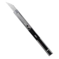 得力（deli）33432 特氟龙剪刀（附赠美工刀*1） 170mm 1把 （单位：把）混色 三色随机发货