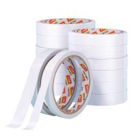 得力(deli) 高粘性棉纸双面胶带30402 18mm*10y(9.1m/卷) 16卷/袋（单位：袋）