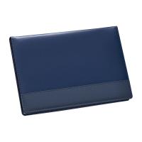 得力（deli）7921 皮面记事本 205×143mm（单位：本）蓝