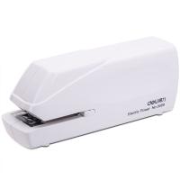 得力（deli）  电动订书机 0489 双电源模式订书机175x48x71mm（单位:个）白色