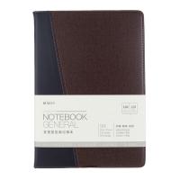 晨光（M&G）APYD1K78 18K皮面记事本 250*175*13mm 120张 （单位：本）黑棕