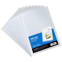 得力（deli）P05700文件套 A4 L型  310*220mm 100个/包（单位：包） 透明