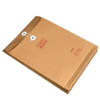 得力（deli）64100 牛皮纸档案袋 A4 侧宽4cm 10个/包（单位：包）黄