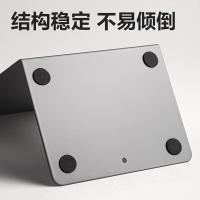得力（deli） 78650 书立 18cm*2片 （单位:付） 深灰