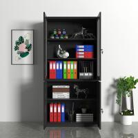 臻远 ZY5062063 钢制窄边大器械文件柜 90*40*185cm（单位：台） 黑色