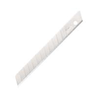 得力（deli）2012 小号美工刀片 80*9*0.4mm 10片/盒（单位：盒）银色
