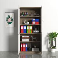 臻远 ZY5062045 钢制窄边大器械文件柜 90*40*185cm（单位：台）咖白套色