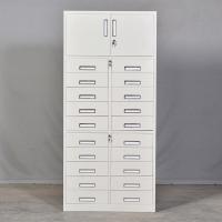 臻远 ZY5062236 钢制文件柜 上档二十斗 85*39*185cm 灰白色 (单位:台)