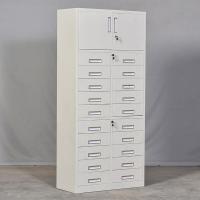 臻远 ZY5062236 钢制文件柜 上档二十斗 85*39*185cm 灰白色 (单位:台)