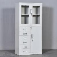臻远 ZY5062234 钢制文件柜 偏六斗器械柜 85*39*185cm 灰白色 (单位:台)