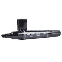 齐心（COMIX） MK803 记号笔 2.0mm—6.0mm 大小双头记号笔 不可再充墨水 10支/盒 (单位： 盒）黑色