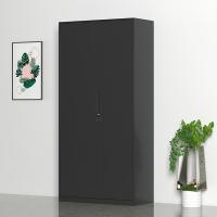 臻远 ZY5062067 钢制窄边铁门文件柜 90*40*185cm（单位：台）黑色