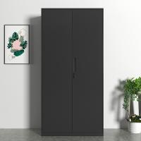 臻远 ZY5062067 钢制窄边铁门文件柜 90*40*185cm（单位：台）黑色