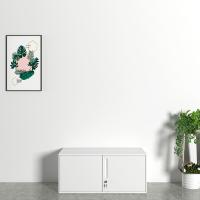 臻远 ZY5062062 钢制窄边文件柜 90*40*40cm（单位：台）纯白色